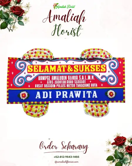 Papan Bunga Ucapan Selamat Kawangkoan Utara